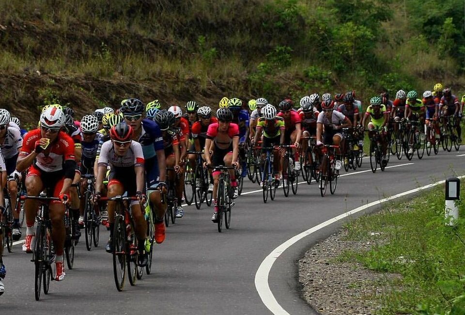 Briton Daniel Whitehouse is set to defend his title in this year's Tour de Flores, which will kick off in Larantuka, East Nusa Tenggara, on Friday (14/07). (Photo courtesy of Twitter/Tour de Flores)