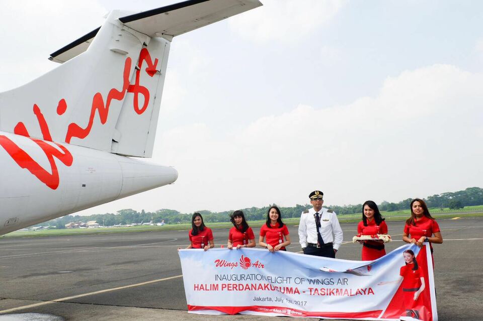 Budget airline Wings Air will offer two new flights from Pontianak in Indonesia to two Malaysian cities in Kalimantan. (Photo courtesy of Lion Air Group)