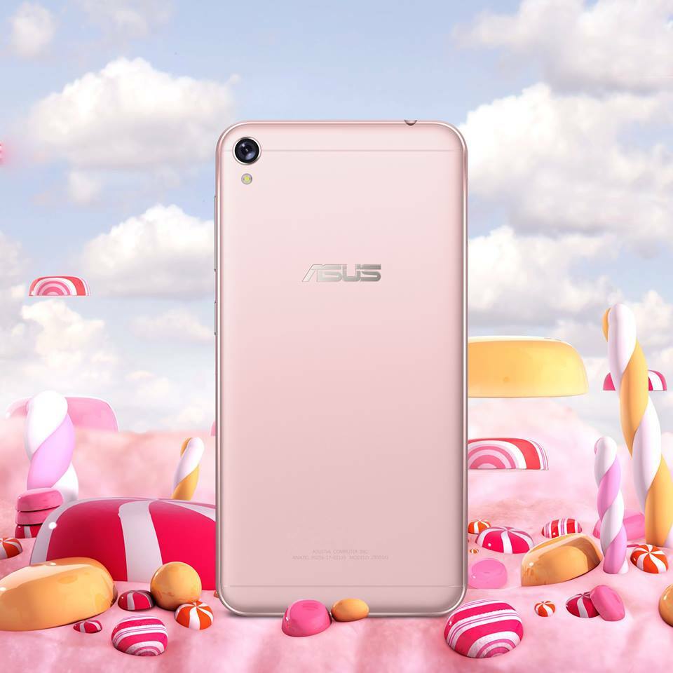 Zenfone Live in rose gold. (Photo courtesy of Facebook/Asus)