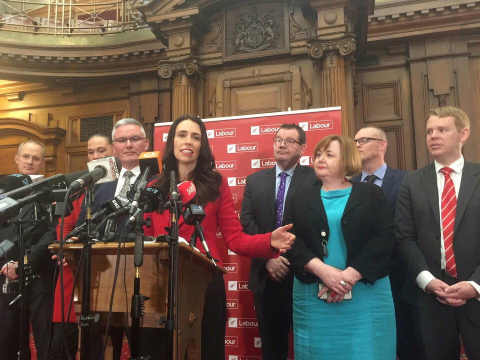 New Zealand's new opposition leader Jacinda Ardern is at the center of a second sexism row not even a month after taking the reins of the Labor Party and almost single-handedly reigniting its chances at a national election in September.  (Reuters Photo/Charlotte Greenfield)