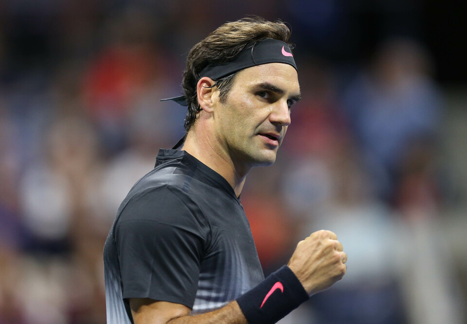 World No. 3 Roger Federer survived a first-round scare from Frances Tiafoe before grinding out a 4-6 6-2 6-1 1-6 6-4 victory over the American teenager in front of a raucous crowd at the United States Open on Tuesday (29/08). (Reuters Photo/Jerry Lai-USA TODAY Sports)