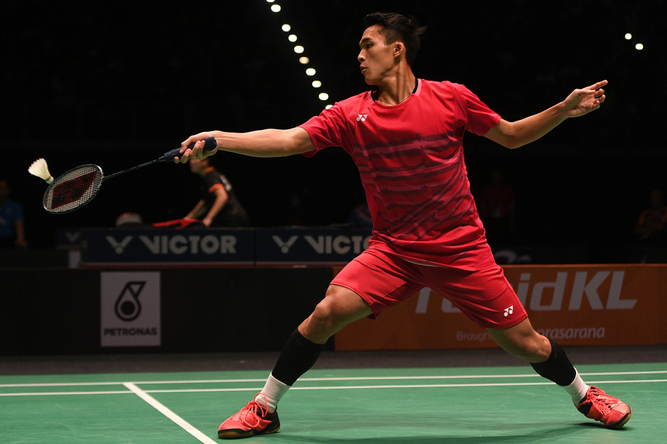  Indonesia's badminton teams have largely failed to live up to expectations at this year's SEA Games in Malaysia, with only one player reaching a tournament final. (Antara Photo/Sigid Kurniawan)