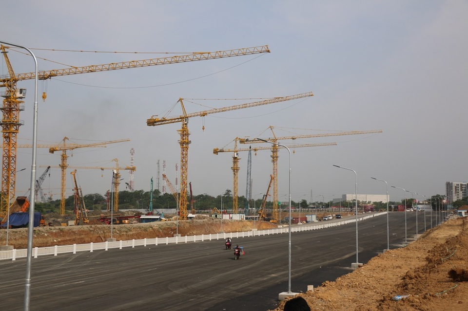 Construction continues apace at Lippo Cikarang's megaproject, Meikarta, just outside Jakarta. (Photo courtesy of Lippo Cikarang)