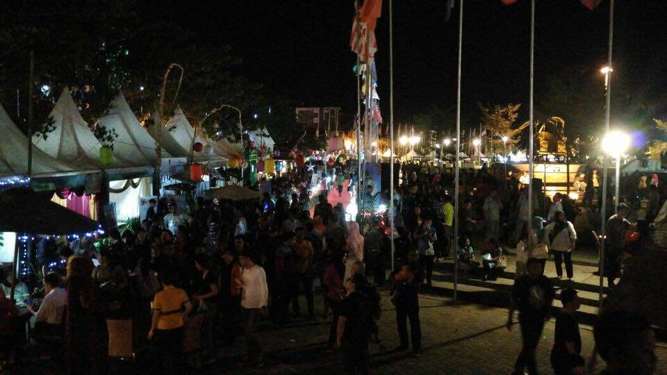 Thousands of tourists flocked to the second Makassar International Eight Festival and Forum (MIEFF) in the South Sulawesi provincial capital on Sept. 6-9. (Photo courtesy of the festival's official website)