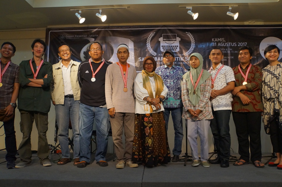 This year’s Literary Criticism Competition held by the Jakarta Arts Council, or DKJ, ended with a surprise; nobody was named a first-place winner. (JG Photo/Dhania Sarahtika)