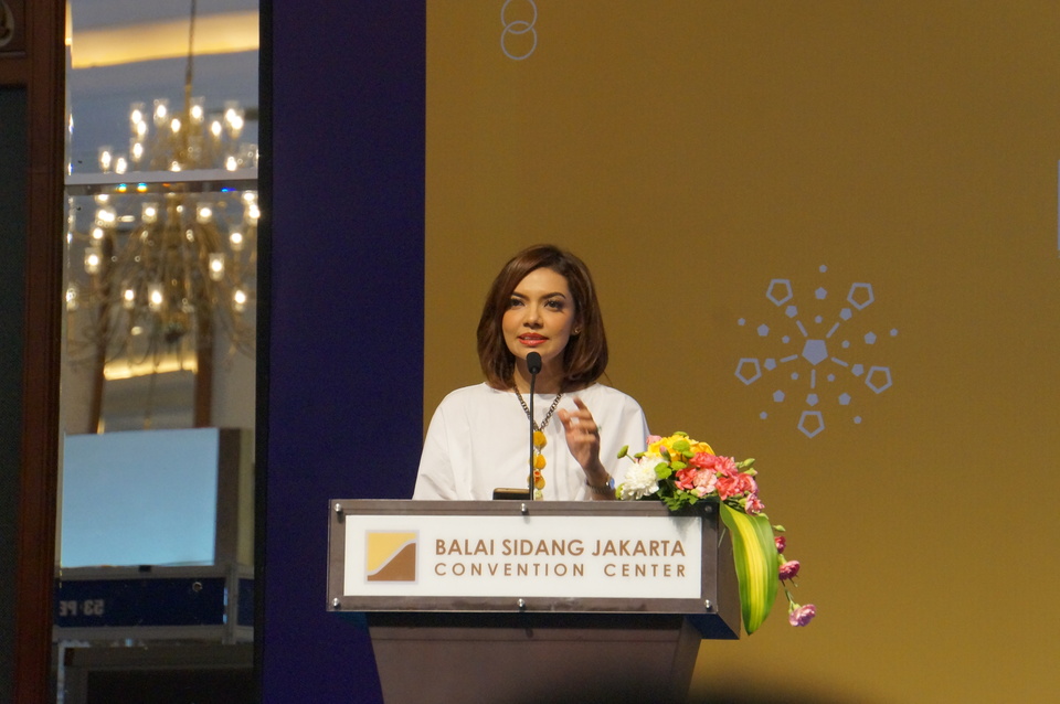 Antigraft watchdog Indonesia Corruption Watch, or ICW, has named senior television journalist Najwa Shihab as its 2017 anti-corruption public figure. (JG Photo/Dhania Sarahtika)