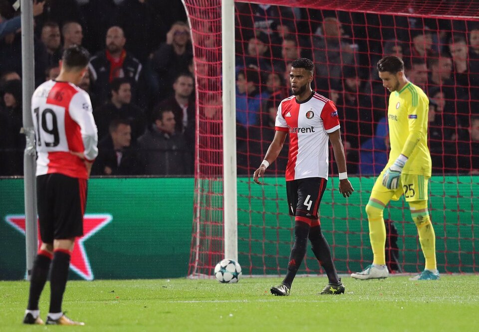 Feyenoord's return to the Champions League after an absence of 15 years was something of a shock, coach Giovanni van Bronckhorst admitted after a 4-0 thrashing by Manchester City on Wednesday (13/09). (Photo courtesy of Twitter/Feyenoord)
