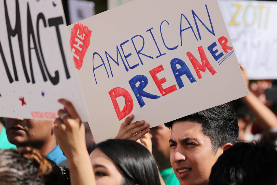Nearly two dozen major companies in technology and other industries are planning to launch a coalition to demand legislation that would allow young, illegal immigrants a path to permanent residency in the United States. (Reuters Photo/Mike Blake)