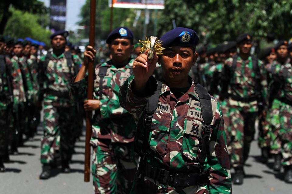 Health security is expected to increasingly become a global concern in the coming years and Indonesia is particularly worried about biological warfare, a senior member of the country's military said. (Antara Photo/Rahmad)