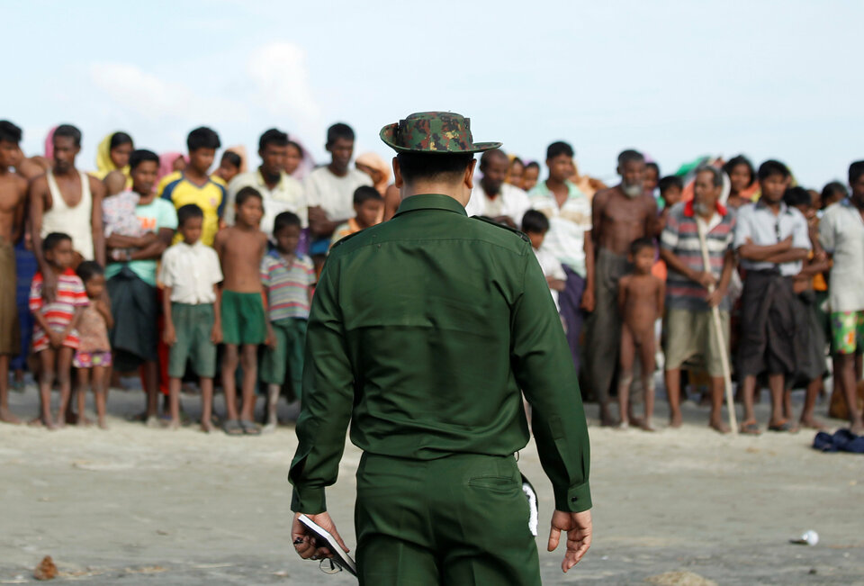 The United Nations human rights chief on Monday (05/02) criticized the Myanmar government approach on socio-economic development to address issues in Rakhine State, and warned that the Rohingya crisis could potentially spark a broader conflict in the region. (Reuters Photo/Wa Lone)