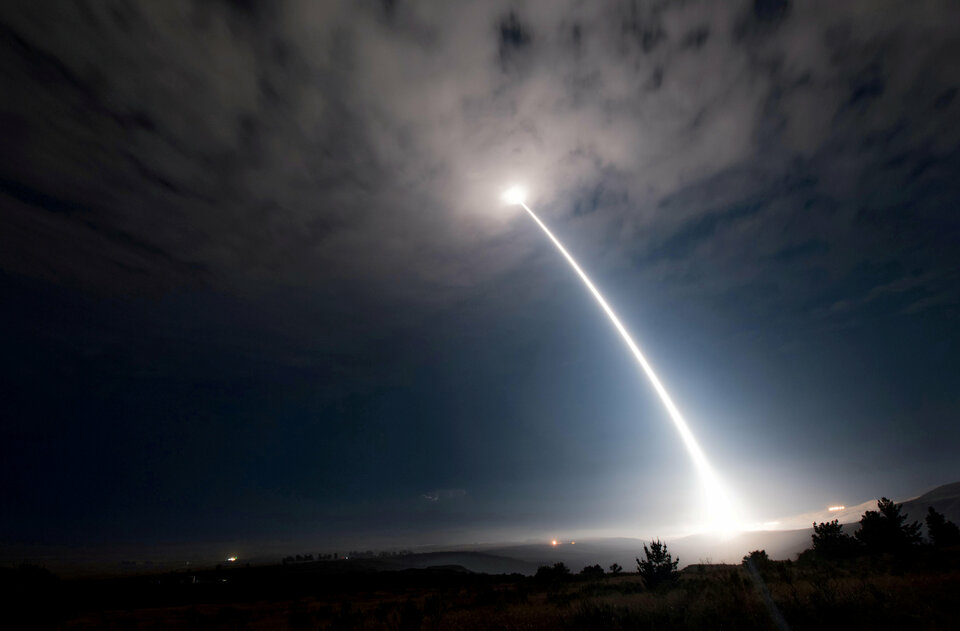 Of all weapons in the US nuclear arsenal, the ICBM is the one most likely to cause accidental nuclear war, arms-control specialists say. It is for this reason that a growing number of former defense officials, scholars of military strategy and some members of Congress have begun calling for the elimination of ICBMs. (Reuters Photo/Senior Airman Ian Dudley)