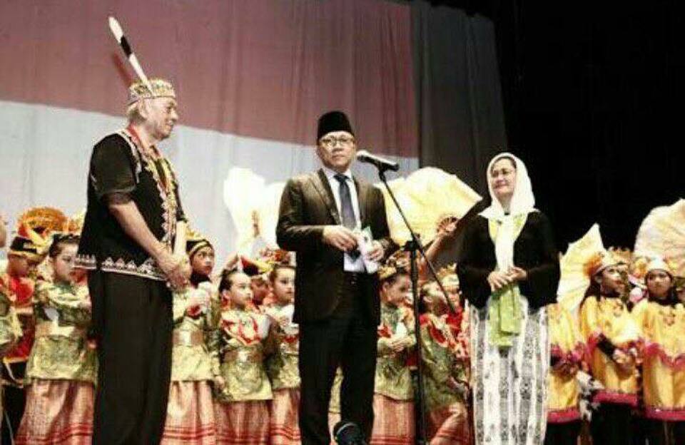 The National Children Cultural Festival 2017 was held to celebrate Universal Children’s Day on Monday (20/11) at the Teater Kecil Taman Ismail Marzuki in Jakarta. (Photo Courtesy of Tourism Ministry)