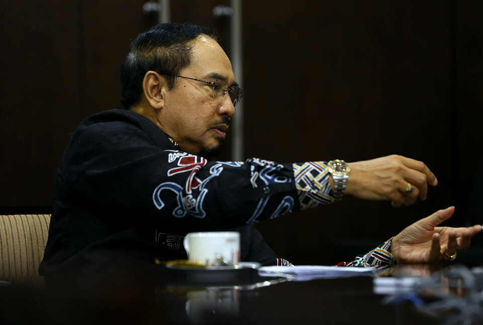 Indonesia's ambassador to Qatar, M. Basri Sidehabi. (Photo courtesy of BeritaSatu Media)