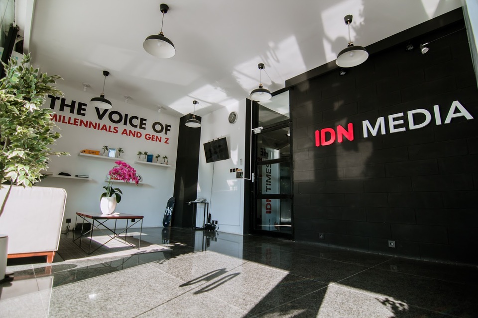 IDN Media, a digital media company that focuses on social and entertainment news, secured a series B investment from a group of local and foreign investment firms to expand its media business and accelerate technology development. (Photo courtesy of IDN Media)