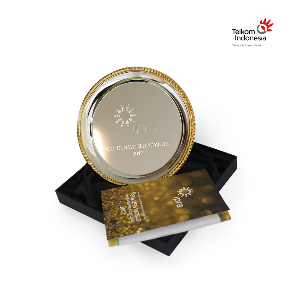 Telkom Achieved Golden World Award from International Public Relations Association (IPRA)
