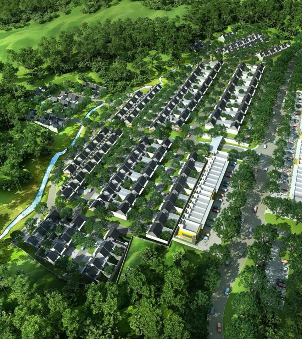 Indonesian property developer Sentul City booked Rp 700 billion ($51.8 million) in marketing sales, or the sales of property that has yet to be built, in the January-August period of this year. (Photo courtesy of Sentul City)
