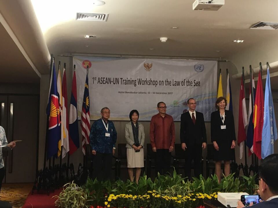 Asean officials began training in the Law of the Sea in Jakarta on Tuesday (12/12). (JG Photo/Sheany)