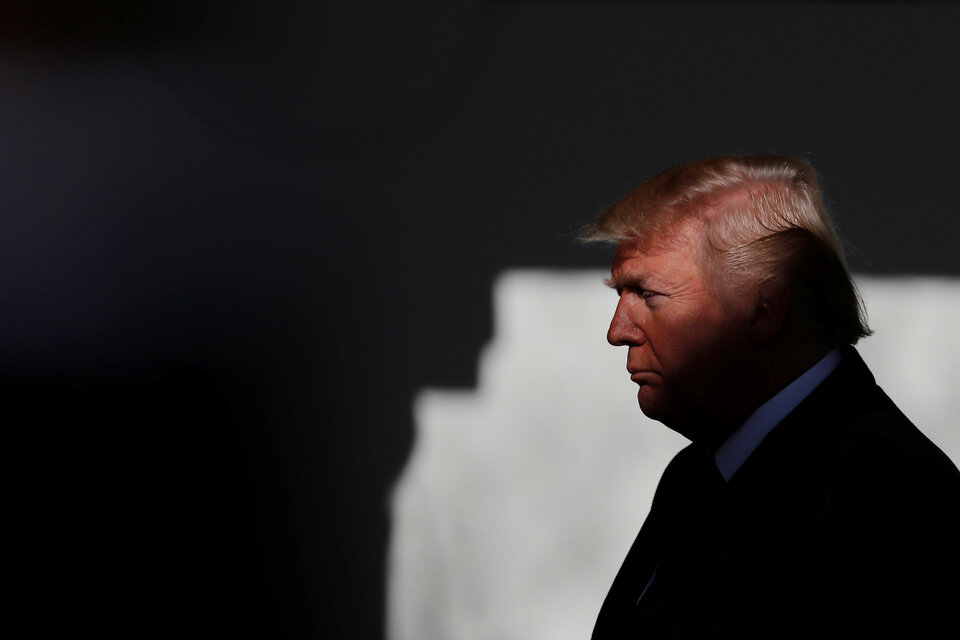 US President Donald Trump will be entering something of a lion's den when he visits the elitist enclave of Davos next week, rubbing shoulders with the same 'globalists' that he campaigned against in winning the 2016 election.  (Reuters Photo/Carlos Barria)