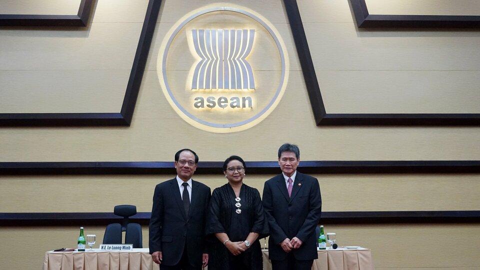 The new secretary general for the Association of Southeast Asian Nations, Lim Jock Hoi, said on Friday (05/01) that the regional bloc must be more proactive and efficient in addressing urgent issues, including natural disasters facing the region and non-traditional challenges across the globe. (Photo courtesy of Asean Secretariat)