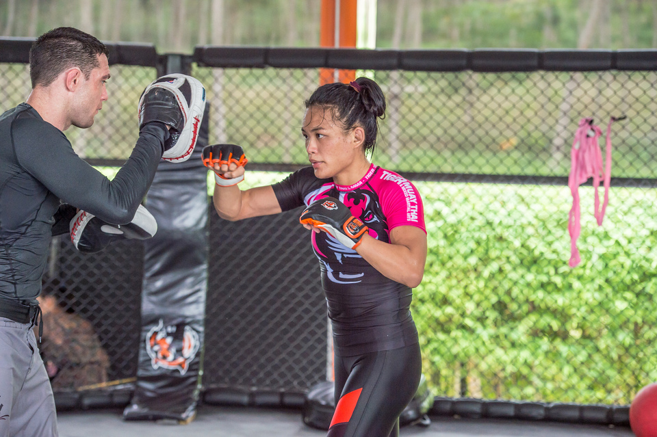Singapoere's Tiffany 'No Chill' Teo will take on Chinese martial artist Xiong Jing Nan on Jan. 20. (Photo courtesy of ONE Championship)