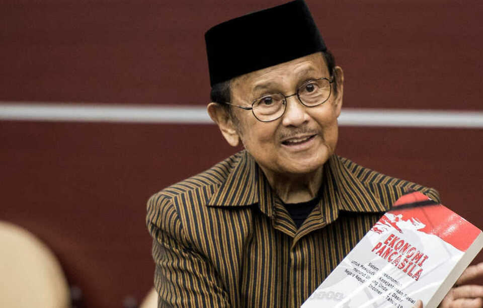 Bacharuddin Jusuf Habibie, who passed away in Jakarta on Wednesday evening, served as president of Indonesia between May 1998 and October 1999. (Antara Photo)