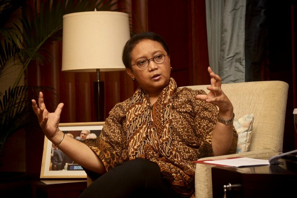 Indonesian Foreign Minister Retno Marsudi raised concern on Tuesday over Australian Prime Minister Scott Morrison's recent announcement that he was open to moving his country's embassy in Israel to Jerusalem. (JG Photo/Yudha Baskoro)