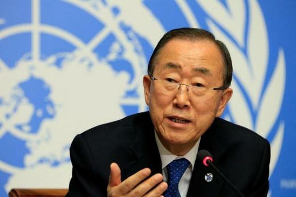World leaders have become distracted from the problem of global warming since agreeing the Paris climate accord in 2015, and must show renewed political commitment to the issue, said former United Nations Secretary General Ban Ki-moon, urging the United States to reverse a decision to leave the pact. (Reuters Photo/Pierre Albouy)