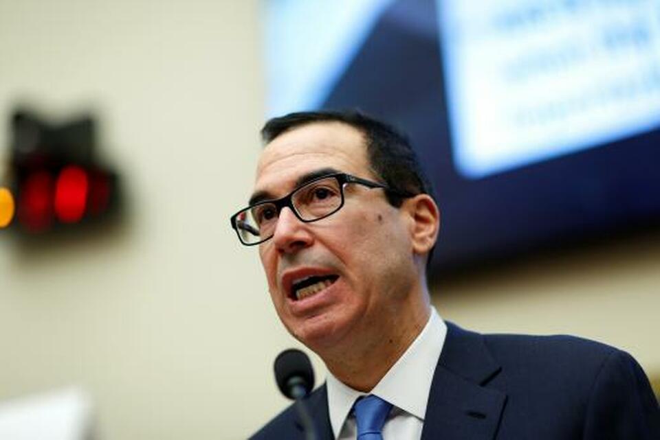 The United States will consider re-entry to the Trans Pacific Partnership once Washington accomplishes its goals on other trading relationships, US Treasury Secretary Steven Mnuchin said while on an official visit to Chile on Wednesday (21/03).  (Reuters Photo/Joshua Roberts)