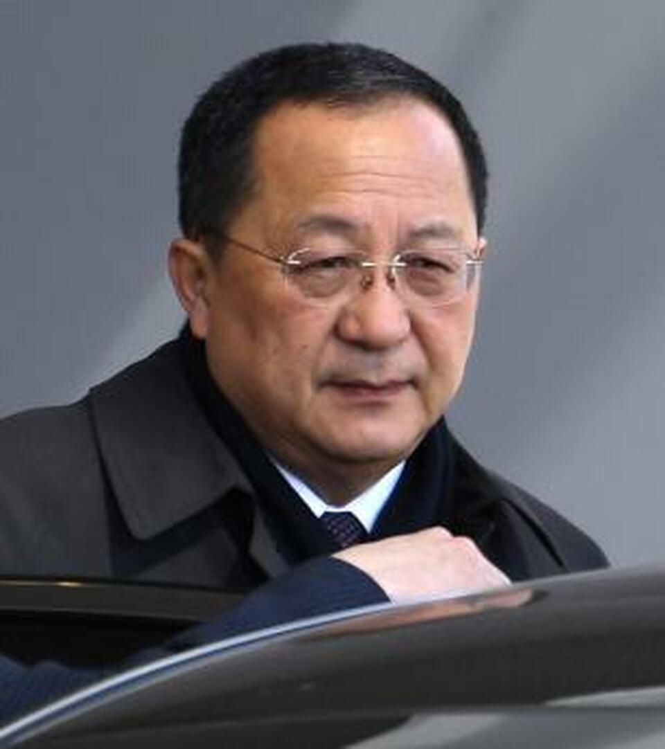 North Korea's foreign minister will visit Sweden on Thursday (15/03), the Swedish Foreign Ministry said, prompting speculation that the two-day trip could lay the groundwork for a mooted meeting between the leaders of the United States and North Korea. (Reuters Photo/Kyodo)