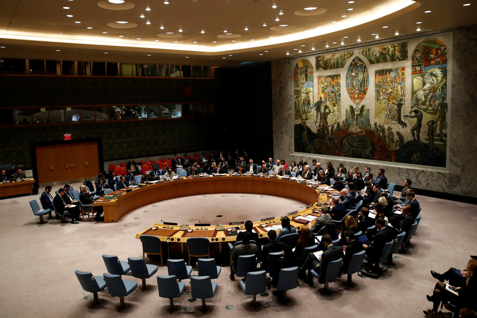 Indonesia won a non-permanent seat at the Security Council on Friday (08/06). (Reuters Photo/Mike Segar)