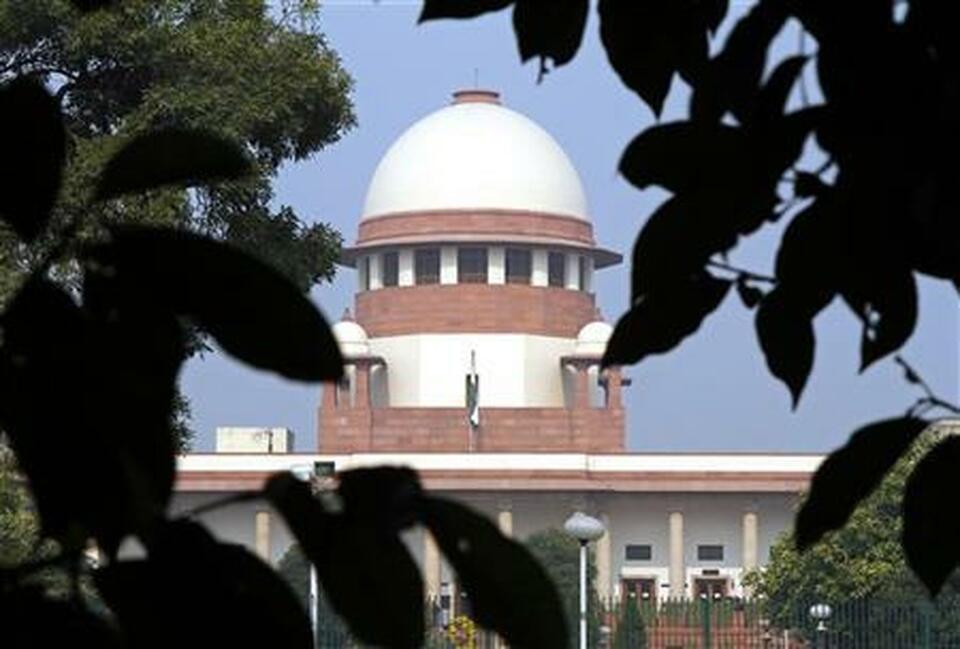 A view of the Indian Supreme Court building in New Delhi. People selling children into India's sex trade are unlikely to be deterred by a new order approving the death penalty for child rape, because laws are rarely applied in trafficking cases, a leading campaigner said. (Reuters Photo/B Mathur)