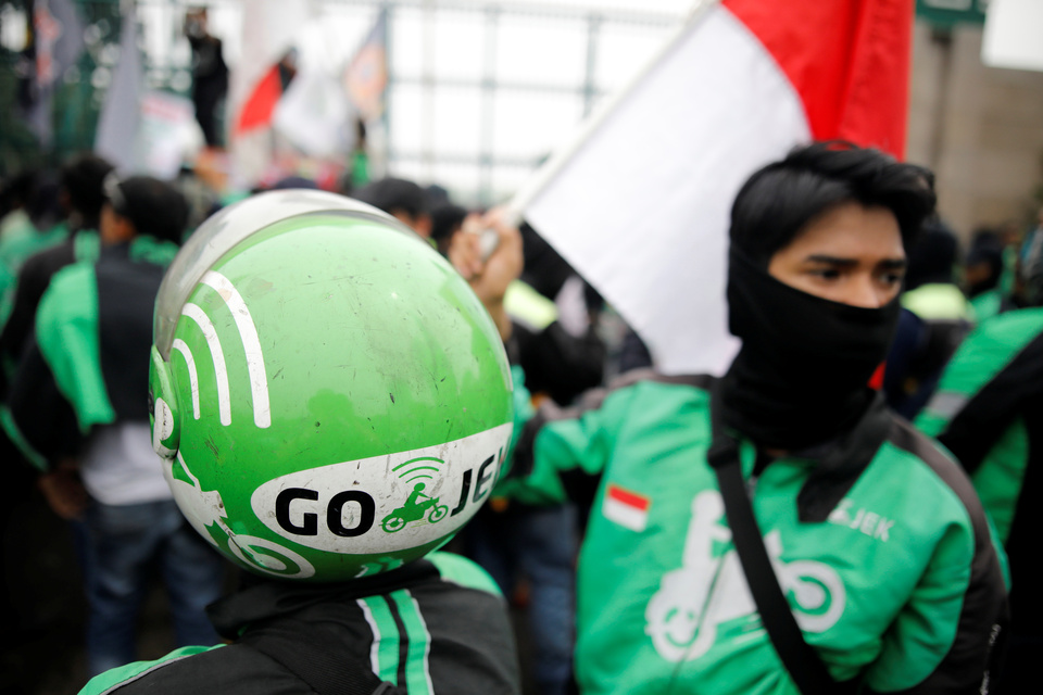 Go-Jek on Thursday (24/05) said it would enter Vietnam, Thailand, Singapore and the Philippines in the next few months. (Reuters Photo/Darren Whiteside)