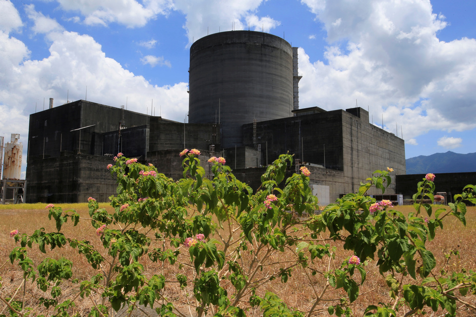 The Bataan Nuclear Power Plant  is seen during a tour around the compound in Morong, Bataan Province, on May 11, 2018. (Reuters Photo/Romeo Ranoco)
