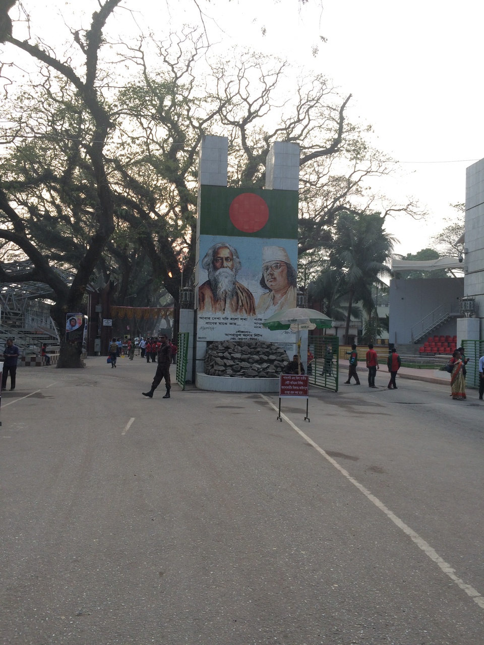 The Benapole border post on the India-Bangladesh border. (Reuters Photo/Anuradha Nagaraj)