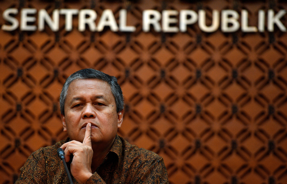 Bank Indonesia said on Tuesday (19/06) it is ready to respond to the US Federal Reserve's interest rate increase with another hike of its own to defend the currency. (Antara Photo/Sigid Kurniawan)