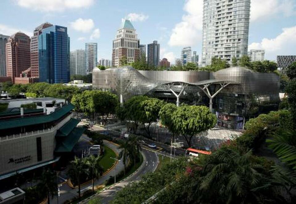 A general view of the Orchard Road shopping district in Singapore. (Reuters Photo/Edgar Su)
