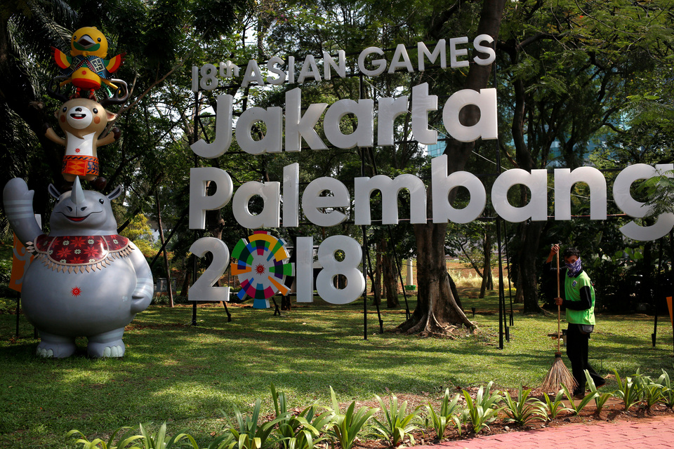 The Asian Games will be held from Aug. 18 to Sept. 2. (Reuters Photo/Darren Whiteside)