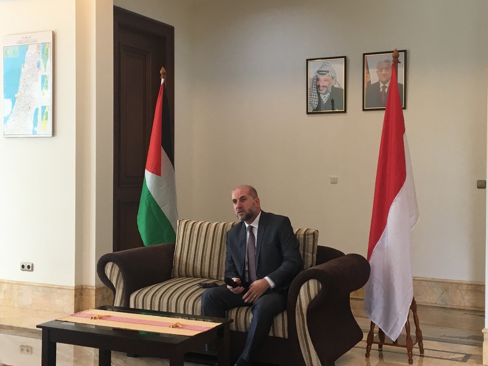 Mahmoud al-Habbash,
religious affairs and Islamic relations adviser to Palestinian President Mahmoud Abbas. (JG Photo/Sheany)