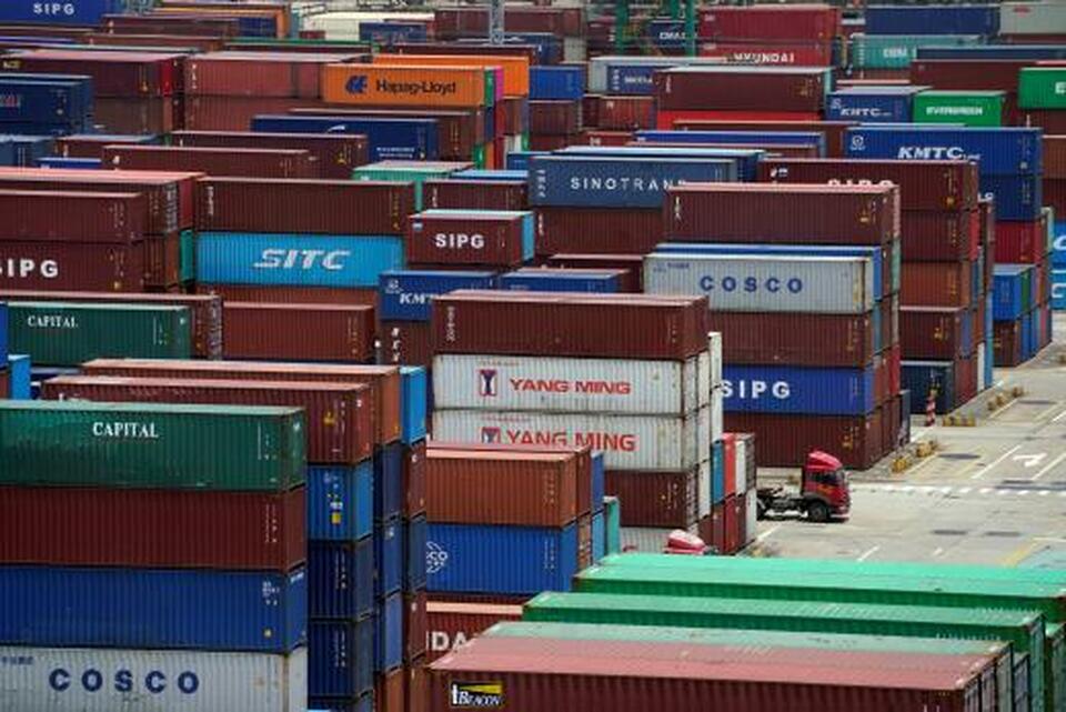 Chinese state media said on Saturday (04/08) that the government's retaliatory tariffs on $60 billion of US goods showed rational restraint and accused the United States of blackmail. (Reuters Photo/Aly Song)