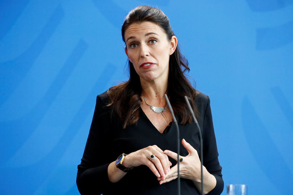 New Zealand Prime Minister Jacinda Ardern accepted the resignation of her communications minister on Friday (07/09). (Reuters Photo/Hannibal Hanschke)