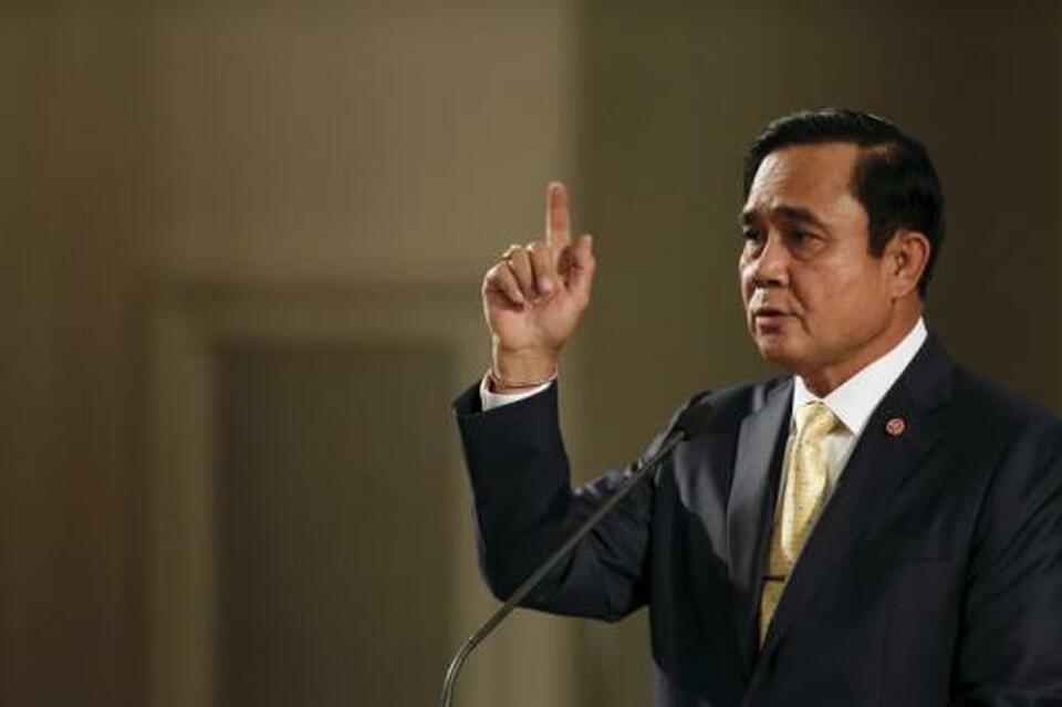 Thai Prime Minister Prayuth Chan-ocha is 'interested in politics,' he said on Monday (24/09), a sign that he sees a public role for himself after a general election promised next year. (Reuters Photo)