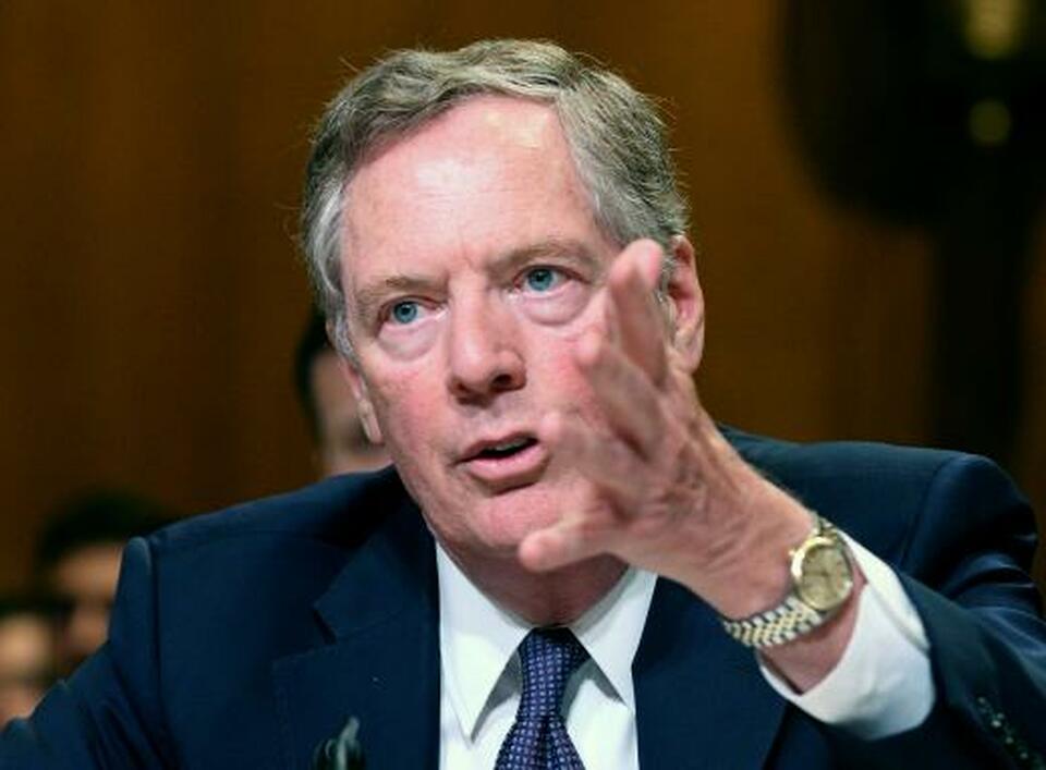 US Trade Representative Robert Lighthizer told members of Congress this week that the United States wants to open trade talks with the European Union, United Kingdom, Japan and the Philippines, but did not give any indication of when the administration will give formal notice. (Reuters Photo/Mary F. Calvert)
