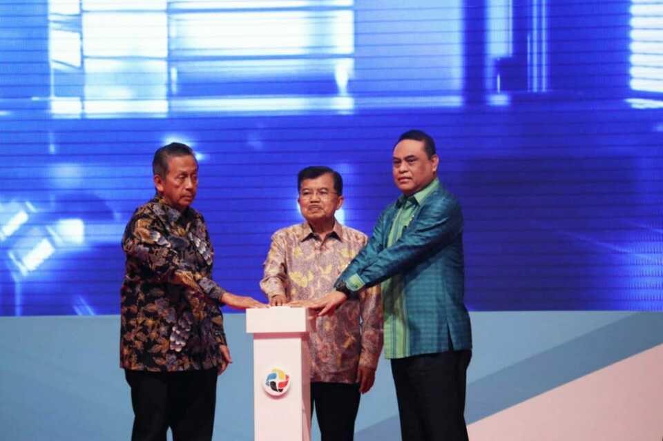 Vice President Jusuf Kalla said during the opening of the International Public Service Forum in Jakarta on Wednesday that the root of corruption is in the attitude of bureaucrats, who often create unnecessary administrative hurdles. (Photo courtesy of the Ministry of Administrative and Bureaucratic Reform)