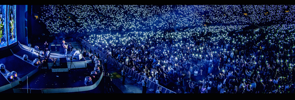 Ed Sheeran in concert. (Photo courtesy of Ed Sheeran official website)