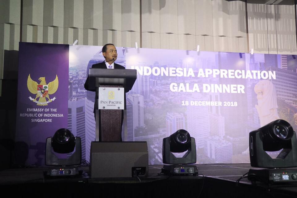 Indonesian ambassador to Singapore, Ngurah Swajaya. (Photo courtesy of the Indonesian embassy in Singapore)