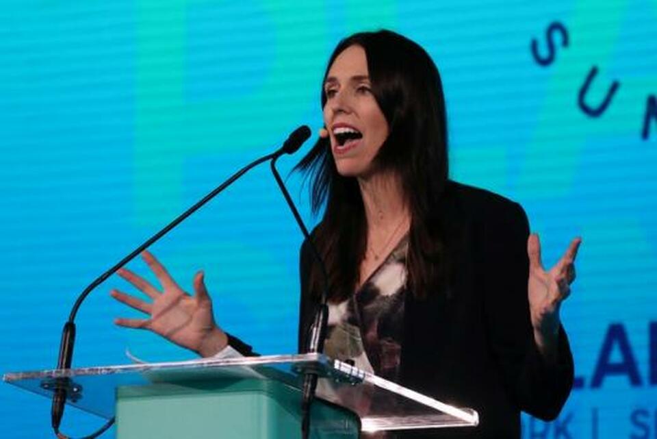 New Zealand Prime Minister Jacinda Ardern announced a new NZ$100 million ($69.28 million) green investment fund on Wednesday, aimed at boosting private-sector participation in a campaign to achieve zero net carbon emissions by 2050. (Reuters Photo/Shannon Stapleton)