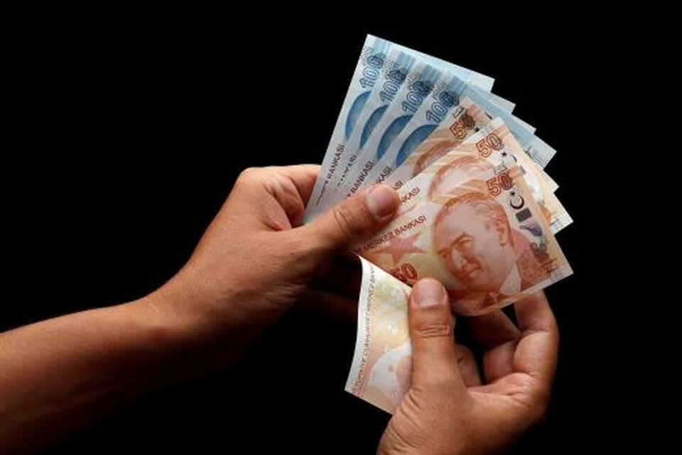 Turkish lira banknotes are seen in this picture illustration in Istanbul on Aug. 14, 2018. (Reuters Photo/Murad Sezer)