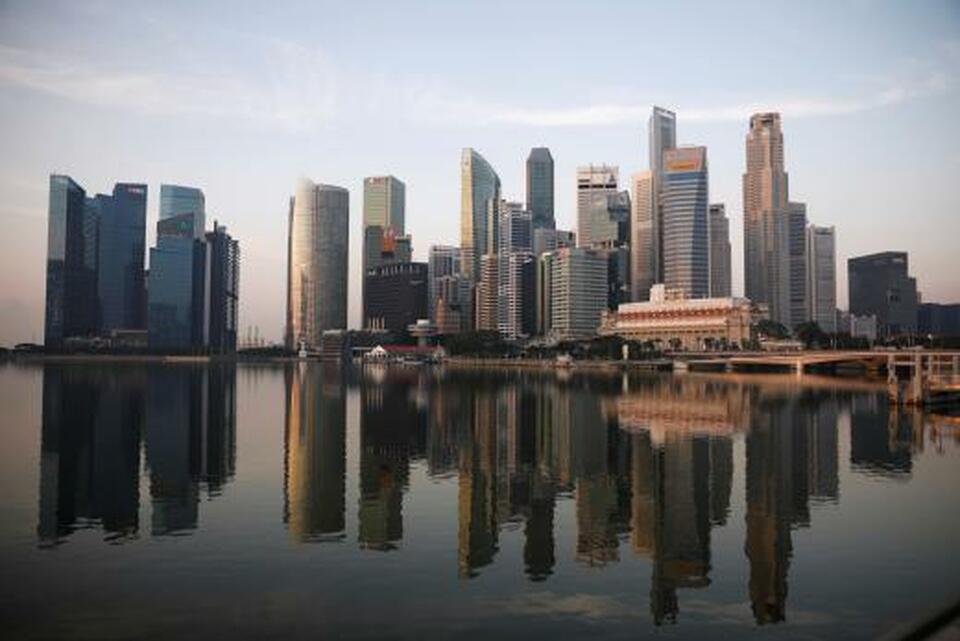 A view of the skyline of Singapore. (Reuters Photo/Edgar Su)