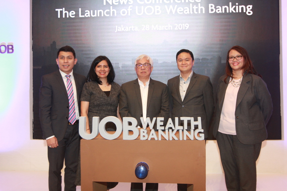 UOB Indonesia launched its Wealth Banking service to provide clients with a complete portfolio management solution. (Photo courtesy of UOB Indonesia)