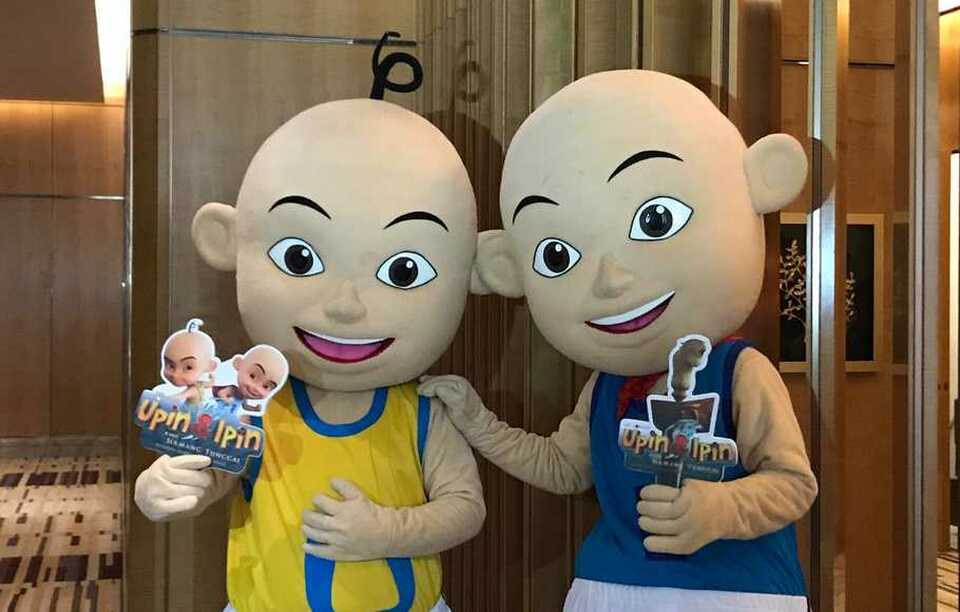 This Ramadan, families can enjoy the newest adventures of Malaysia’s most famous twins 'Upin & Ipin: Keris Siamang Tunggal' or 'Upin & Ipin: The Lone Gibbon Kris' which was released in theaters on Thursday. (BeritaSatu.com Photo)